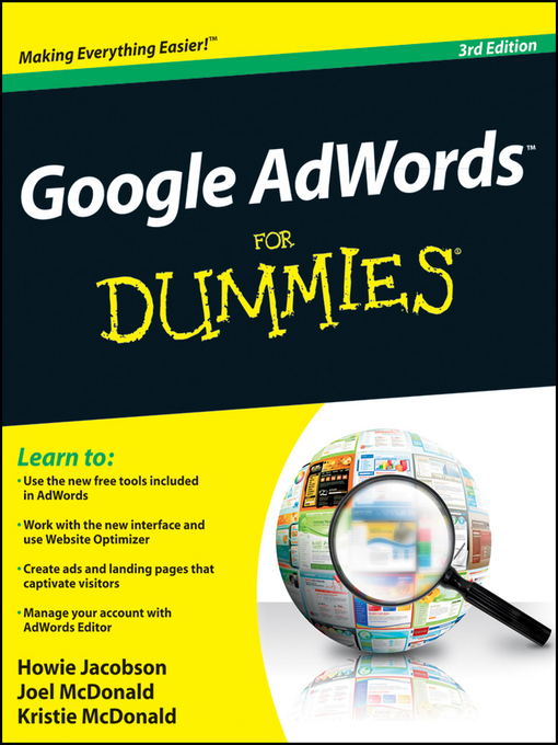 Title details for Google AdWords For Dummies by Howie Jacobson - Available